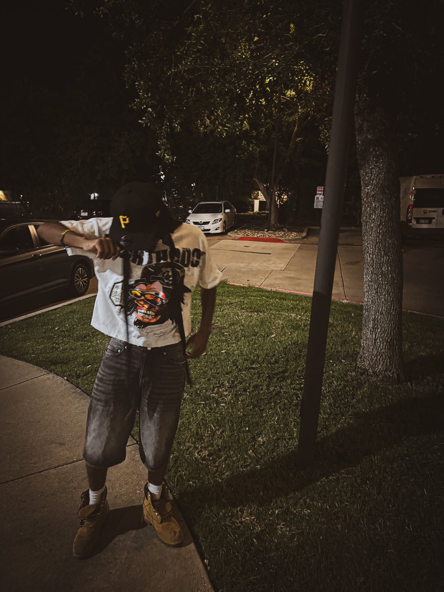 White Unorthodox TEE