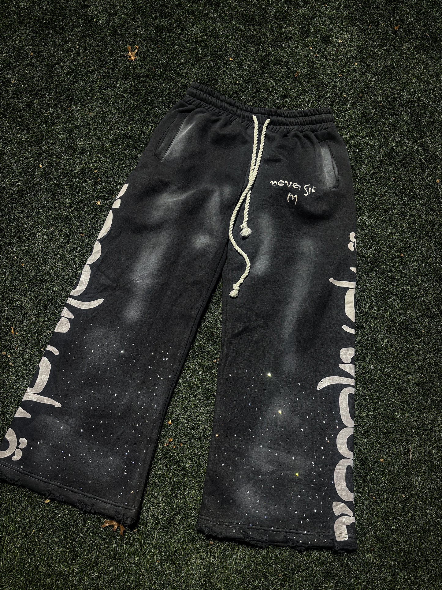 Black Unorthodox Sweats