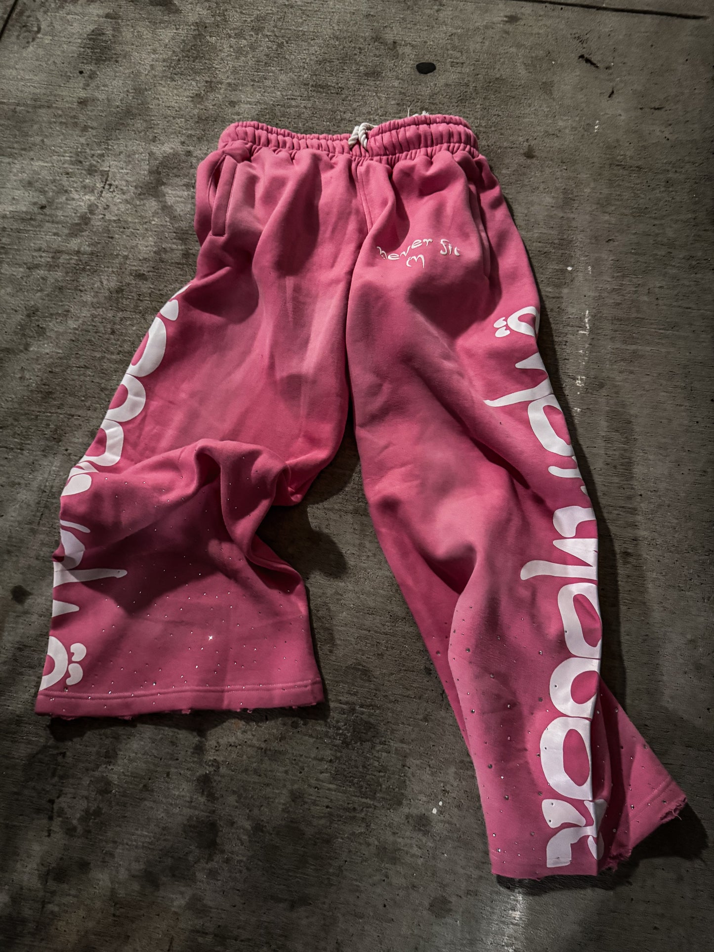 Pink Unorthodox Sweats