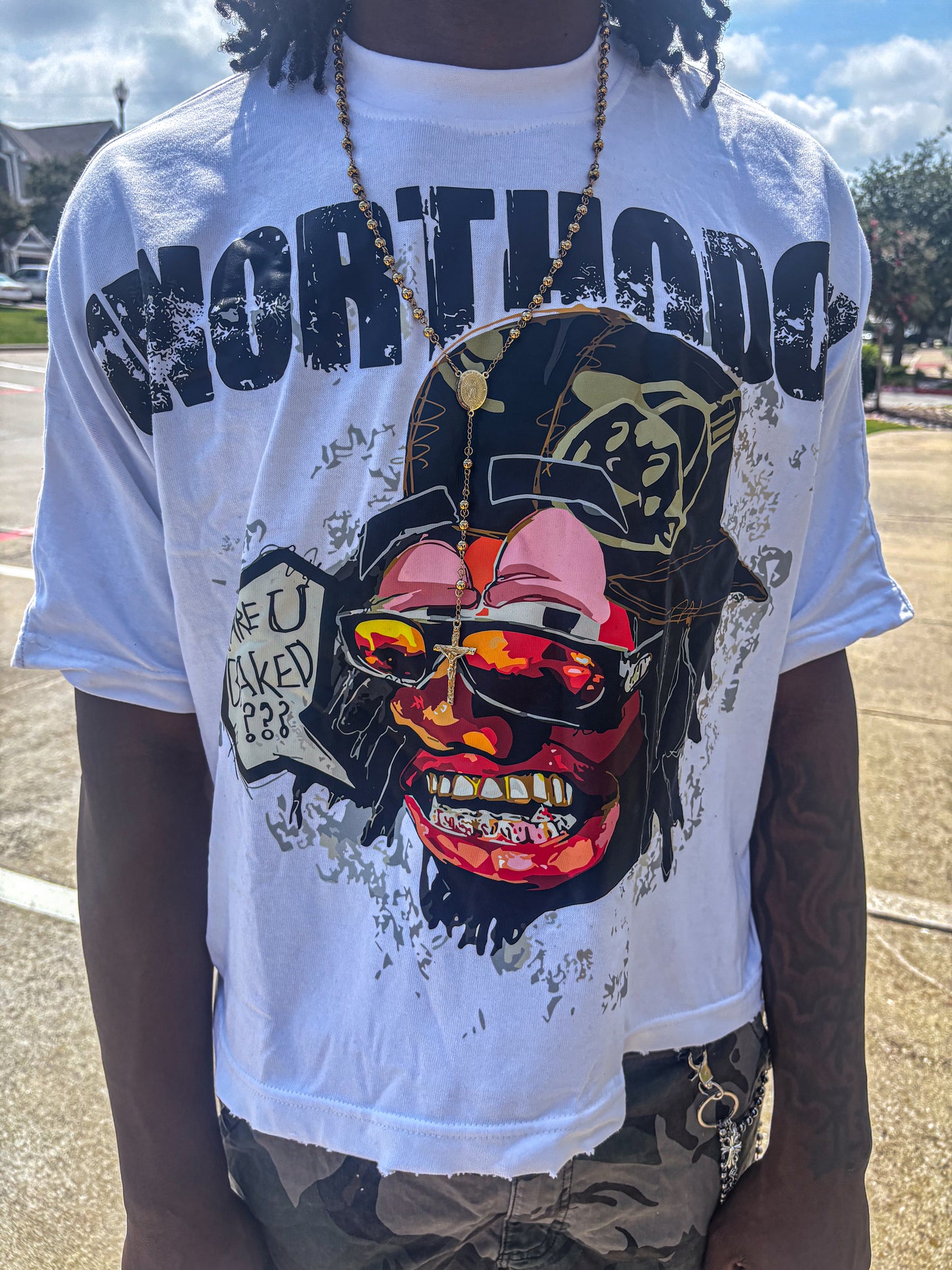 White Unorthodox TEE